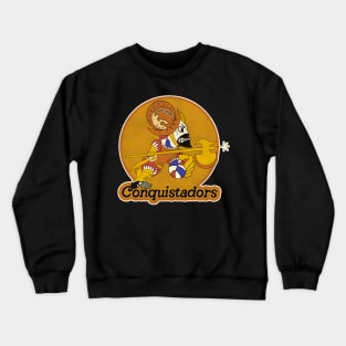 Retro Defunct San Diego Conquistadors Basketball Crewneck Sweatshirt